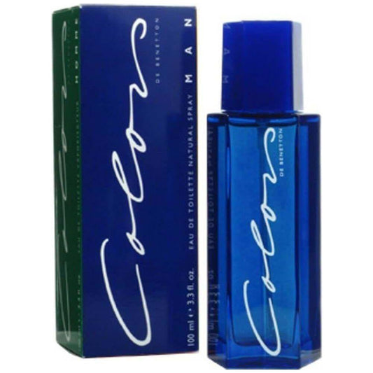 BENETTON COLORS by UNITED COLORS 3.4 oz MEN 3.3 EDT New in BOX