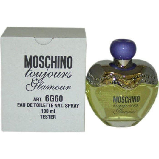TOUJOURS GLAMOUR by Moschino 3.3 / 3.4 oz Women edt NEW TESTER WITH CAP