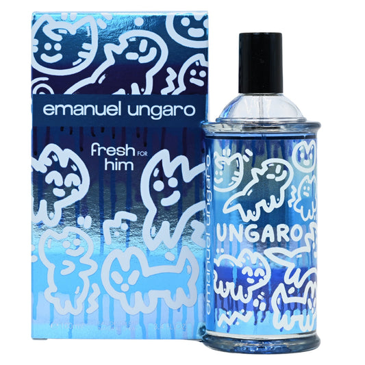Fresh for Him by Emanuel Ungaro cologne for men EDT 3.3 / 3.4 oz New in Box