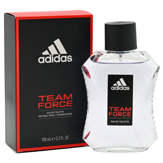Adidas TEAM FORCE Cologne for Men 3.4 oz edt 3.3 spray New in BOX