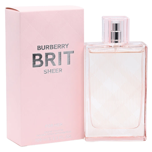 Brit Sheer by Burberry 3.3 / 3.4 oz EDT Perfume for Women New In Box