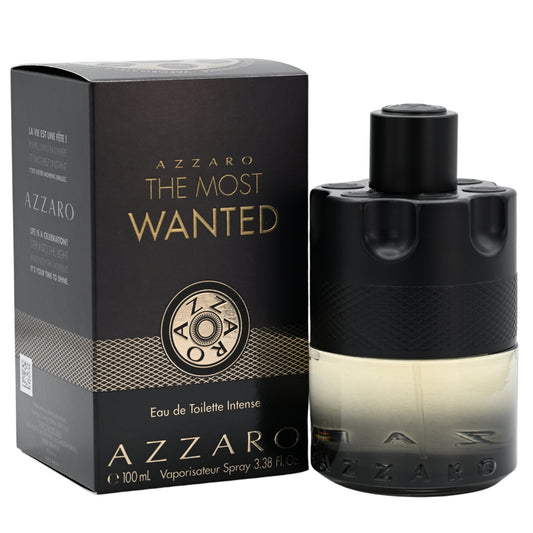 The Most Wanted by Azzaro cologne for men EDT intense 3.3  / 3.4 oz New in Box