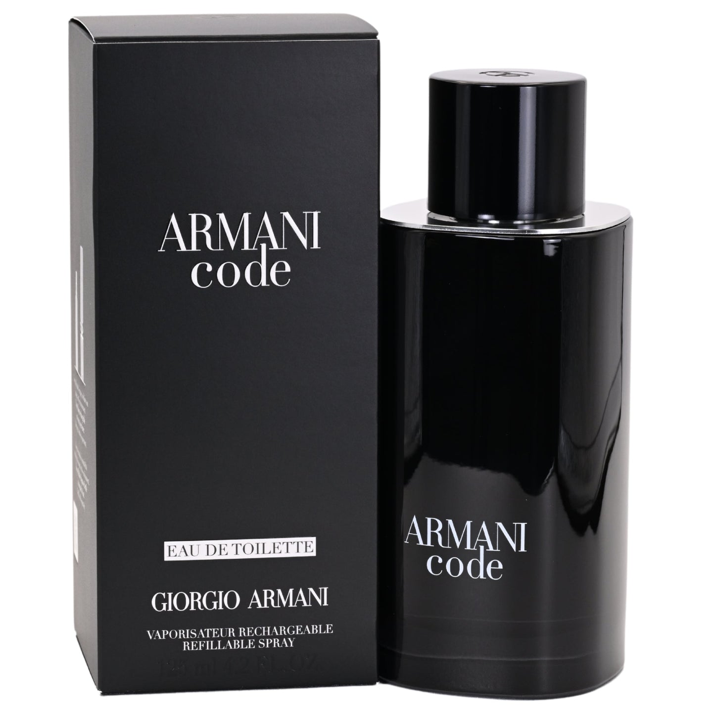 Armani Code (refillable) by Giorgio Armani cologne for men EDT 4.2 oz New in Box