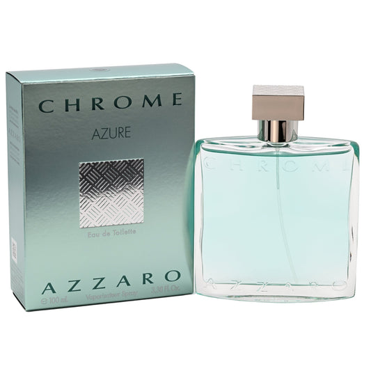 Chrome Azure by Loris Azzaro cologne for men EDT 3.38 oz New in Box