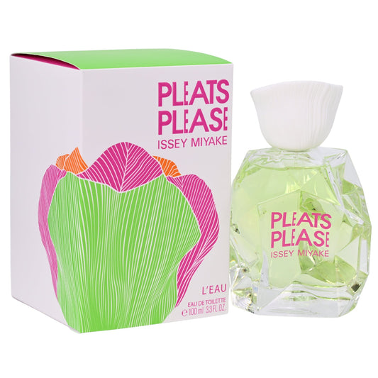 PLEATS PLEASE L'EAU by Issey Miyake for women EDT 3.3 / 3.4 oz New in Box