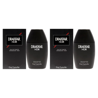 Drakkar Noir by Guy Laroche Eau De Toilette Spray 3.4 oz (2-Pack)
