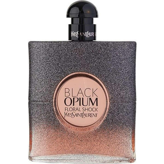 BLACK OPIUM FLORAL SHOCK by YSL perfume for her EDP 3.0 / 3 oz New Tester