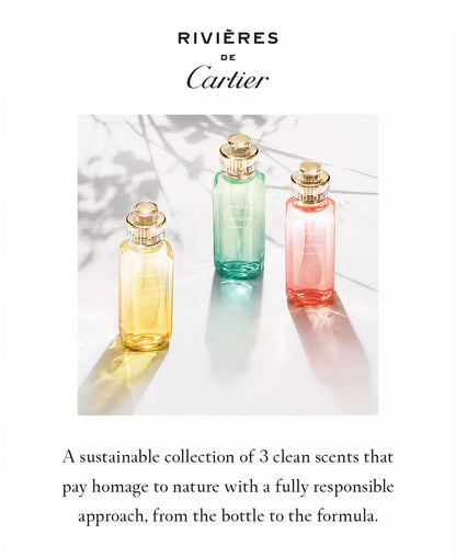 Rivieres de Allegresse by Cartier Eau De Toilette Unisex 3.4 oz