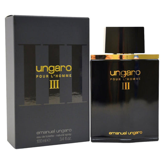 Emanuel Ungaro Pour L'Homme III EDT Spray for Men 3.4 oz