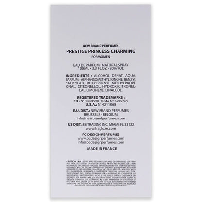 New Brand Prestige Princess Chaming for Women 3.3 oz EDP Spray