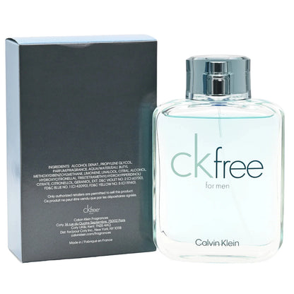 CK Free by Calvin Klein EDT Spray for Men 3.3 oz