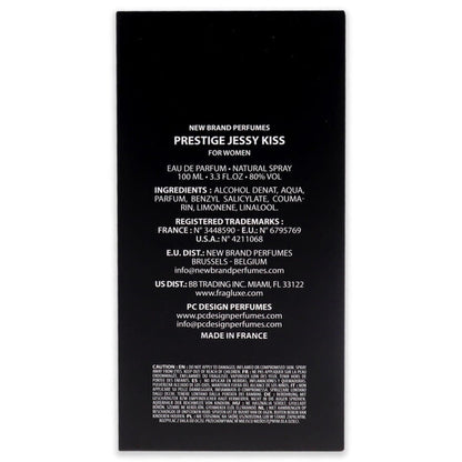 New Brand Jessy Kiss by for Women 3.3 oz EDP Spray