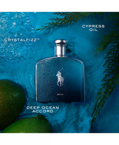 Ralph Lauren Polo Deep Blue Parfum Men's Cologne 4.2 oz