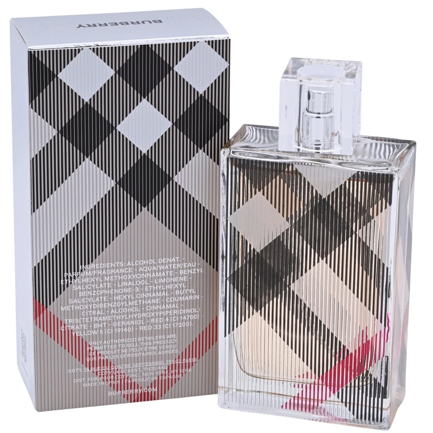 Burberry Brit for Her by Burberry Eau De Parfum Spray for Women 3.3 oz