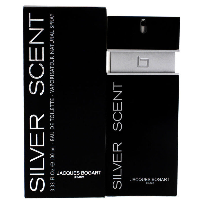 Silver Scent by Jacques Bogart EDT Spray for Men 3.4 oz