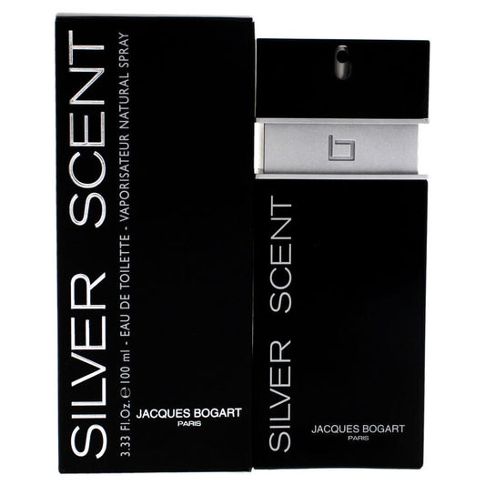 Silver Scent by Jacques Bogart EDT Spray for Men 3.4 oz