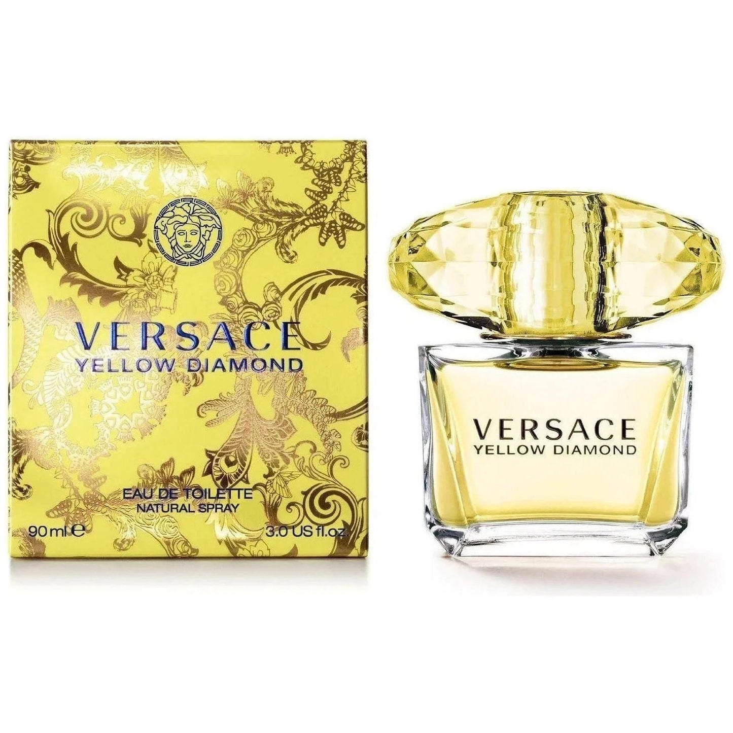 Versace Yellow Diamond Eau de Toilette for Women 3.0 oz