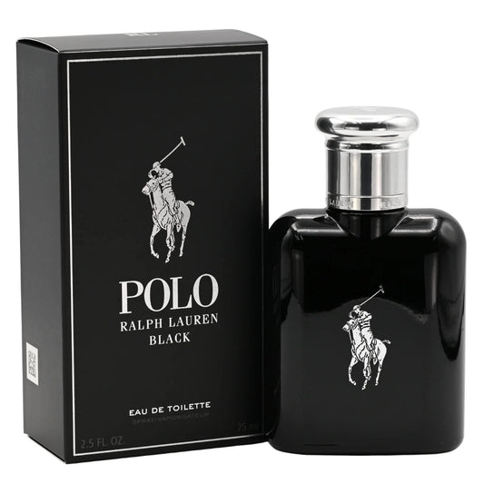 Polo Black by Ralph Lauren Eau De Toilette for Men 2.5 oz