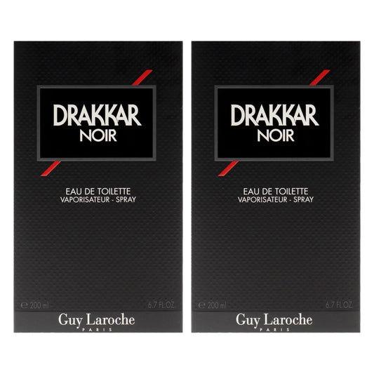 Drakkar Noir by Guy Laroche EDT Spray 3.4 oz (2-Pack) Bundle & Save