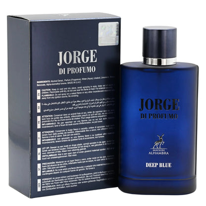 Jorge Di Profumo Deep Blue by Maison Alhambra EDP 3.4 oz