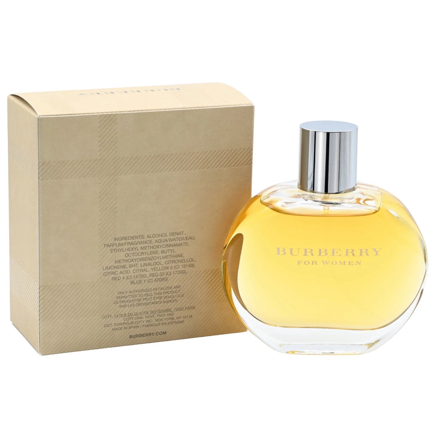 BURBERRY CLASSIC by Burberry Perfume for Women EDP 3.3 oz New in Box