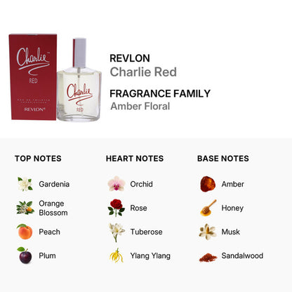Revlon Charlie Red EDT 3.4 oz Women’s Perfume Spray