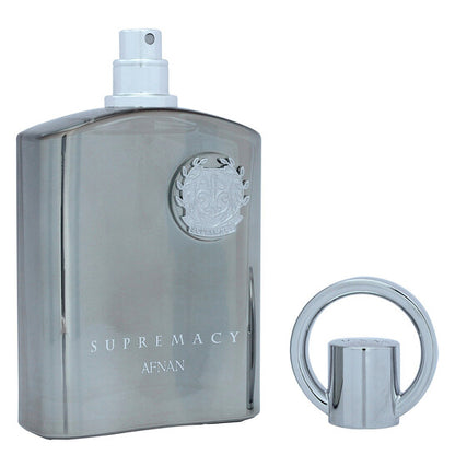 Supremacy Silver by Afnan Cologne for Men EDP 3.4 oz