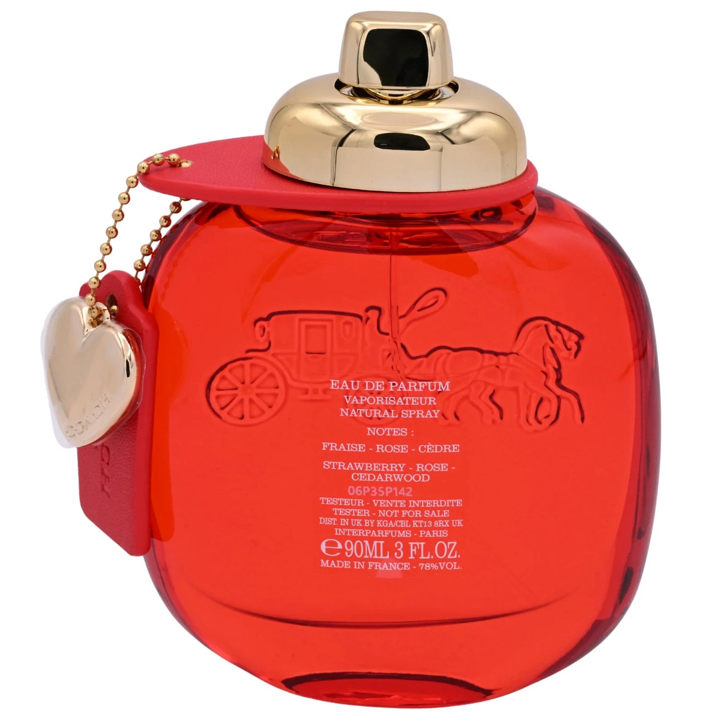 Coach Love Eau De Parfum Spray for Women 3.0 oz New Tester