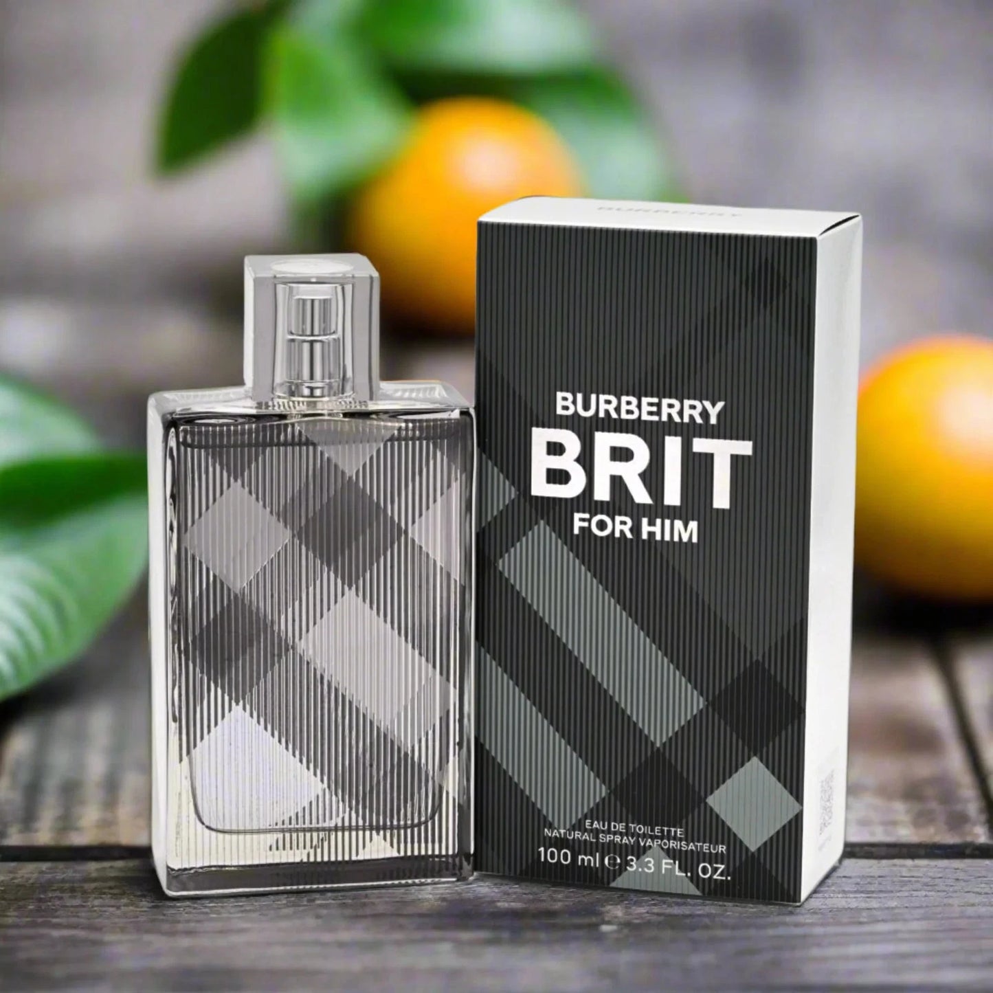 Burberry Brit for Him by Burberry Eau De Toilette Spray 3.3 oz