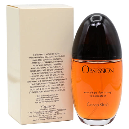 Calvin Klein Obsession Eau de Parfum Spray for Women 3.4 oz