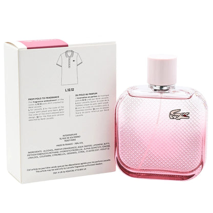 Lacoste L.12.12 Rose Intense 3.3 oz EDT Perfume for Women – Long Lasting Fragrance