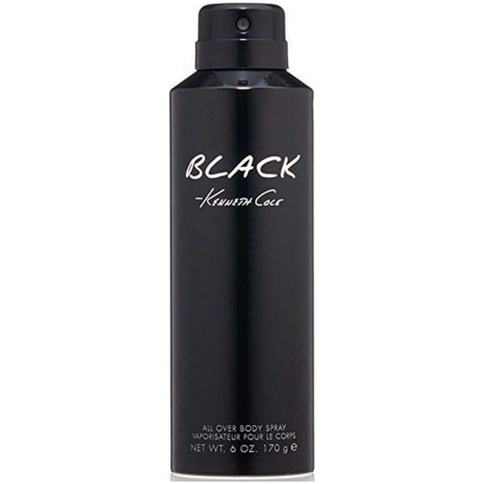 Black by Kenneth Cole men All over body spray 6 oz New
