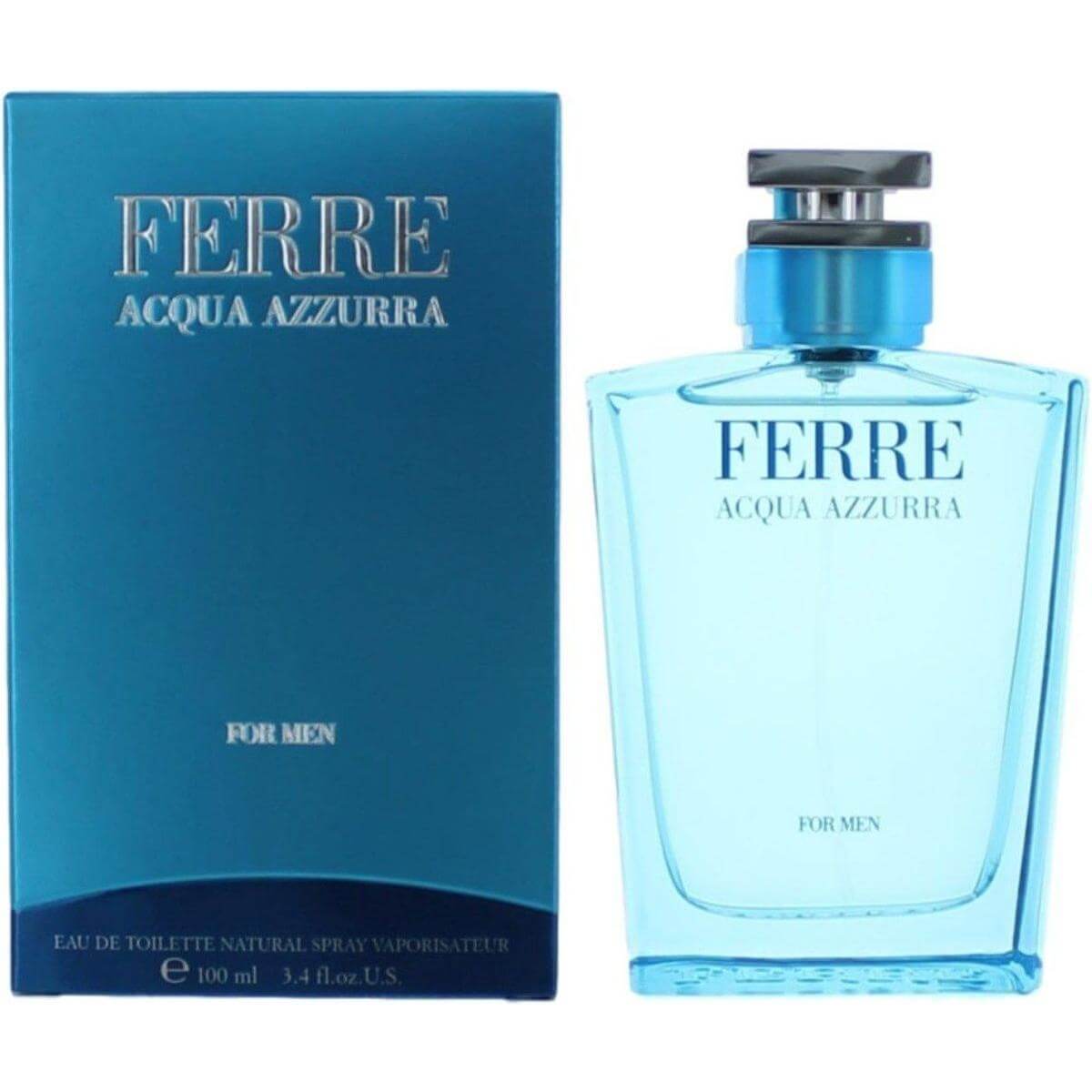 Ferre Acqua Azzurra Gianfranco Ferre cologne for men EDT 3.3 / 3.4 oz New in Box