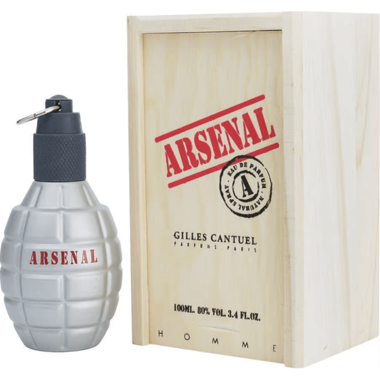 Arsenal Grey by Gilles Cantuel cologne for men EDP 3.3 / 3.4 oz New In Box