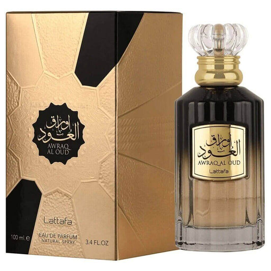Awraq Al Oud by Lattafa perfume for unisex EDP 3.3 / 3.4 oz New in Box