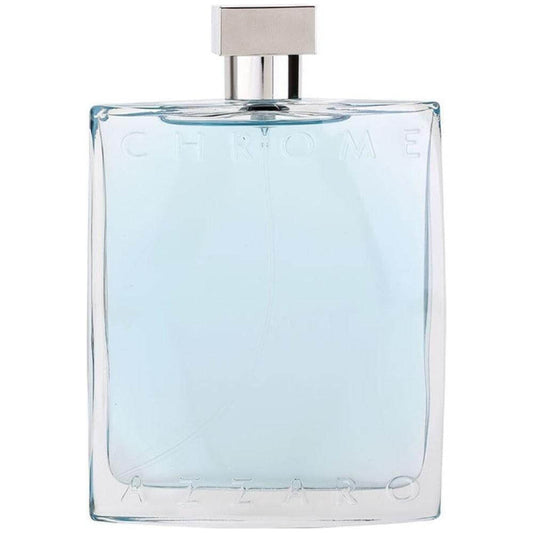 CHROME AZZARO By Azzaro cologne for men EDT 6.7 / 6.8  New Damaged Box