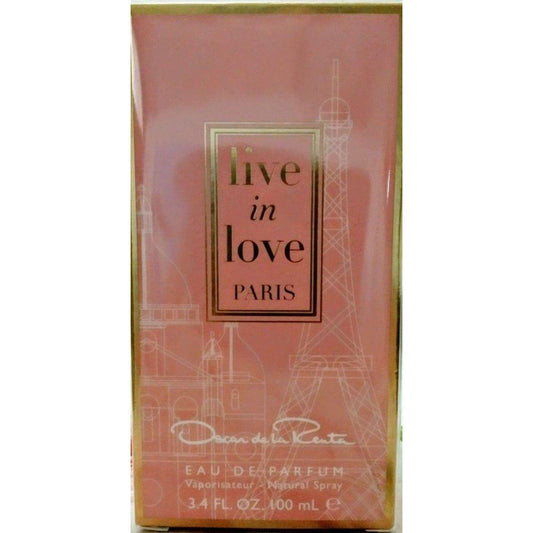 Live in Love Paris by Oscar de la Renta perfume for her EDP 3.3 / 3.4 oz New in Box