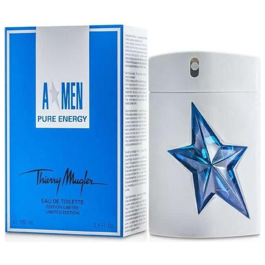 AMEN A MEN PURE ENERGY By Thierry Mugler men 3.4 oz 3.3 edt Cologne New in Box