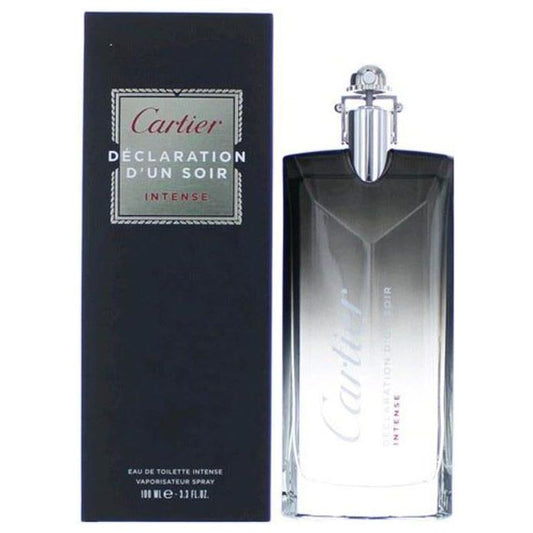 DECLARATION D'UN SOIR INTENSE Cartier men edt 3.3 oz 3.4 NEW IN BOX