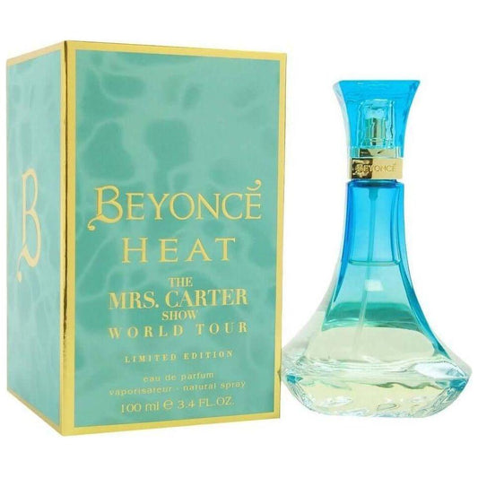 BEYONCE HEAT THE MRS. CARTER SHOW WORLD TOUR Women 3.4 / 3.3 oz edp New in BOX