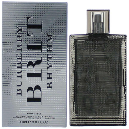 BURBERRY BRIT RHYTHM INTENSE Burberry cologne men EDT 3 / 3.0 oz New In Box