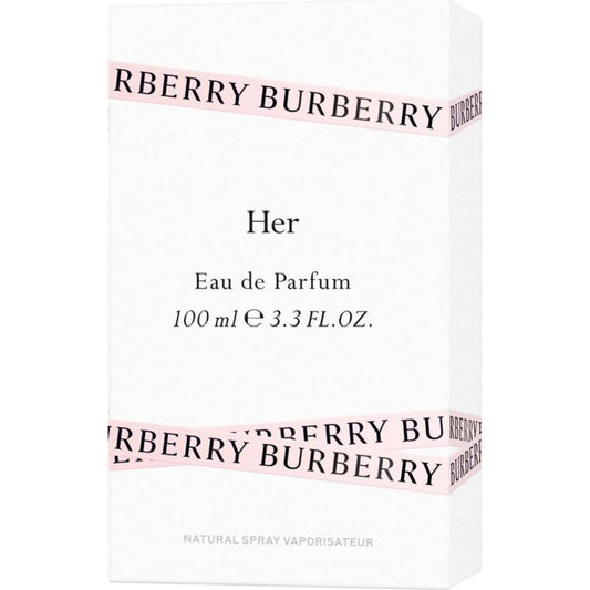 BURBERRY HER By Burberry perfume for Women EDP 3.3 / 3.4 oz New In Box