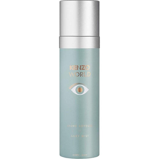 KENZO WORLD BODY MIST by Kenzo for women silky mist 4.2 oz New Tester