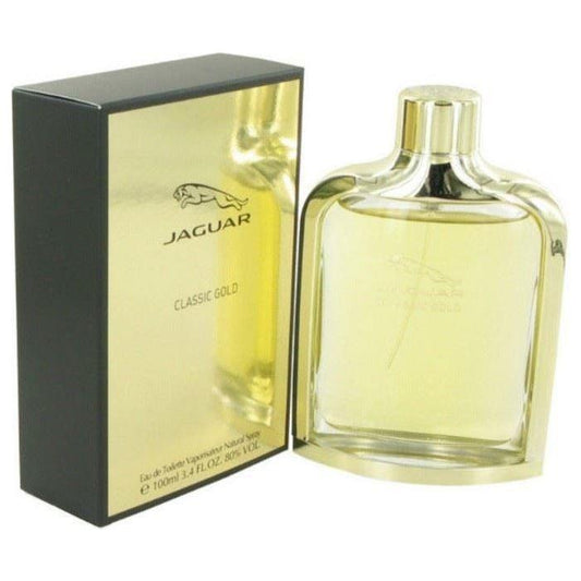 JAGUAR CLASSIC GOLD by Jaguar edt Spray for Men 3.3 / 3.4 oz NEW in BOX