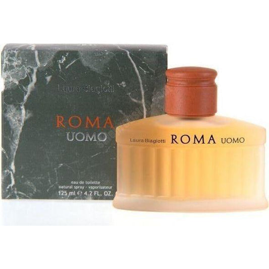 ROMA UOMO by Laura Biagiotti Cologne 4.2 oz EDT For Men New in Box