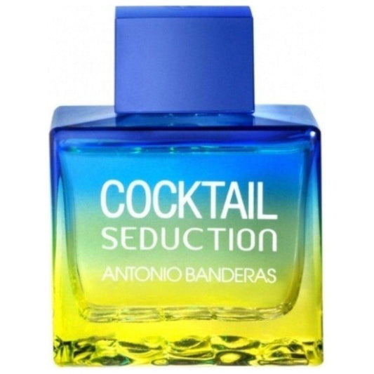 Cocktail Seduction Blue by Antonio Banderas for him EDT 3.3 / 3.4 oz New Tester