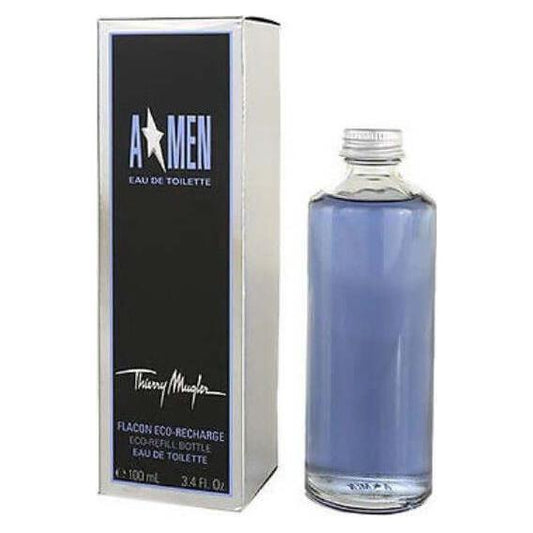 ANGEL AMEN (ECO-RECHARGE) by Thierry Mugler men 3.4 oz 3.3 edt New in Box - 3.4 oz / 100 ml