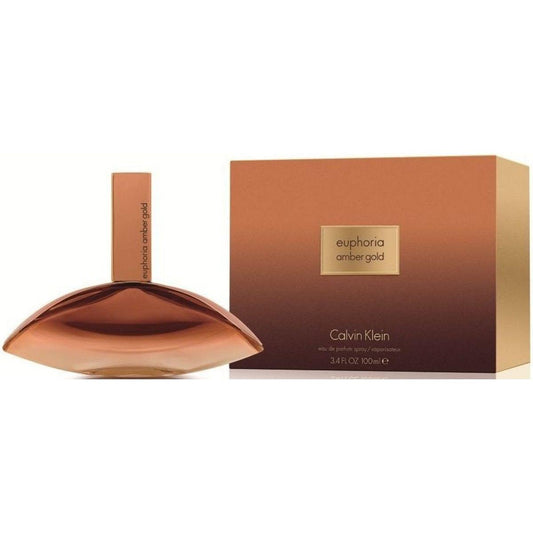 Euphoria Amber Gold by Calvin Klein perfume for her EDP 3.3 / 3.4 oz New in Box