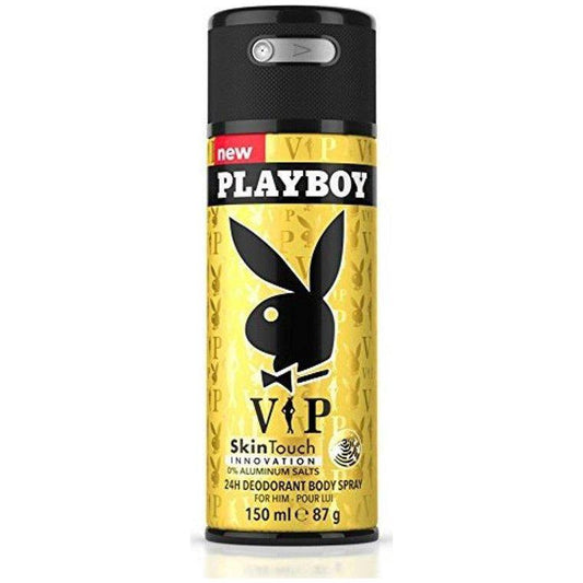 Playboy VIP Deodorant Body Spray men 5 oz