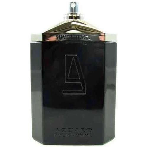 AZZARO SILVER BLACK pour HOMME Cologne 3.4 oz 3.3 New tester